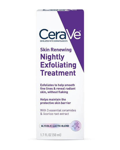 CeraVe Skin Renewing Nightly Exfoliating Treatment (50mL)