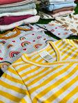 6 PCS ASSORTED FULL SLEEVE BABY ROMPER (MULTICOLOR)