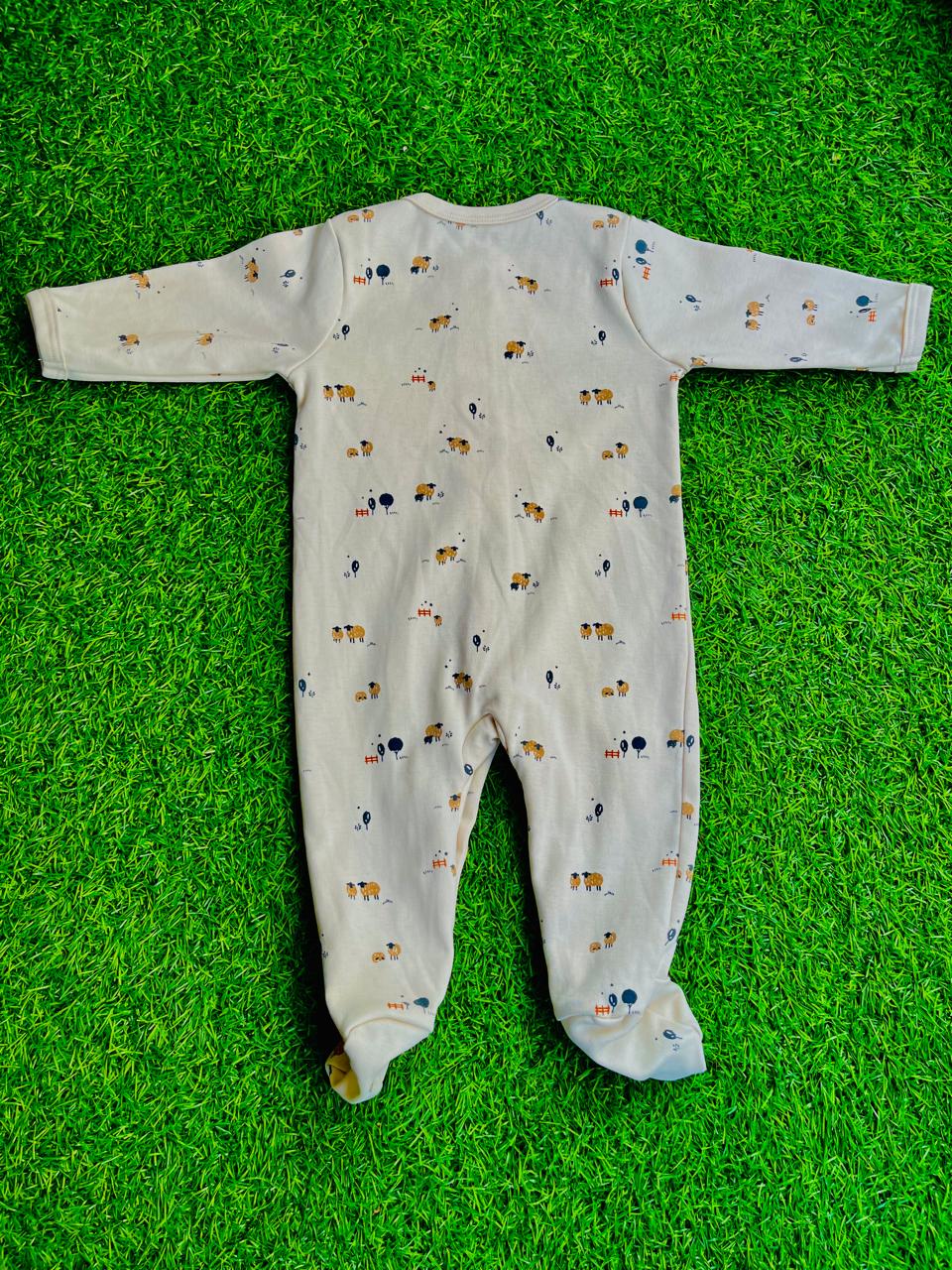 Baby Sleepsuits in Interlock Fabric for Babies