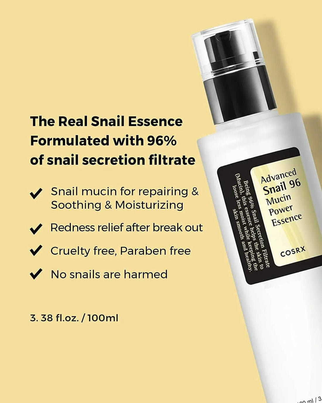 COSRX Advanced Snail 96 Mucin Power Essence 100ml