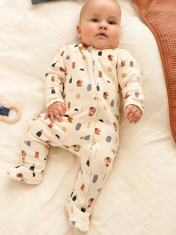 Baby Sleepsuits in Interlock Fabric for Babies